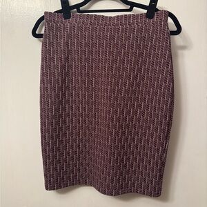 Gracie Textured Knit Pencil Skirt